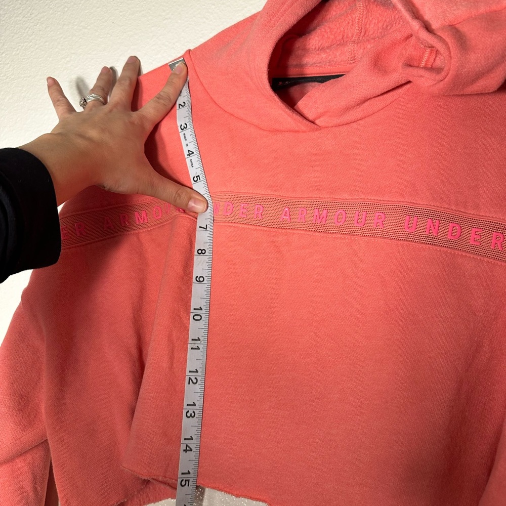 Under Armour Sweatshirt Hoodie
Women's xs Long Sleeve Loose Embosh
Logo Pink - Picture 4 of 8